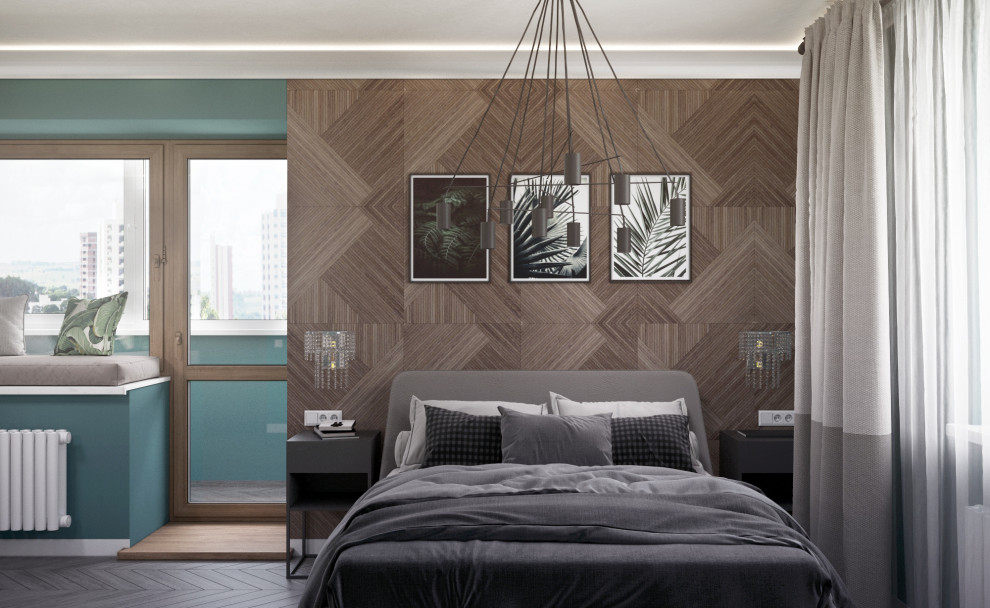 Четырехкомнатная квартира для большой семьи, 85 м2