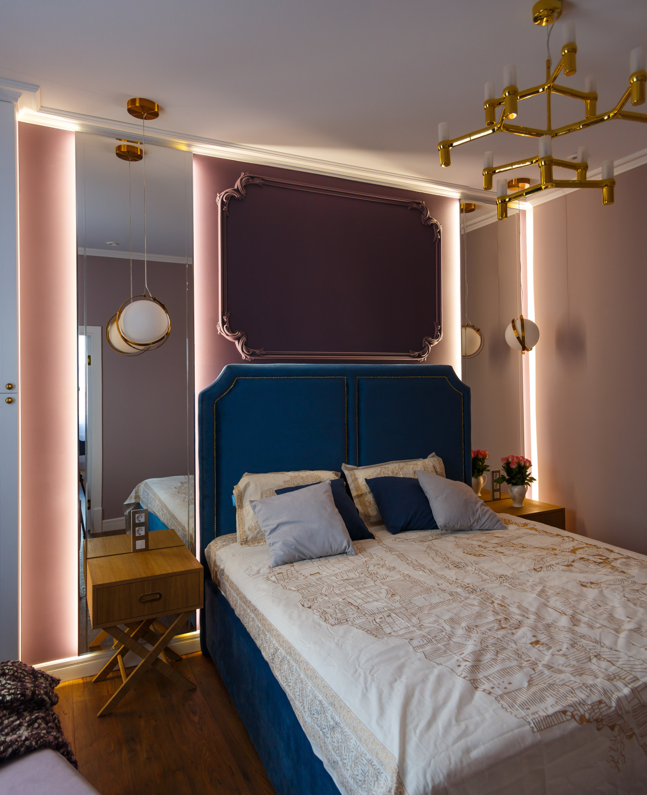 Реализованный проект для семьи из трех человек в ЖК Перспектива, г.Казань