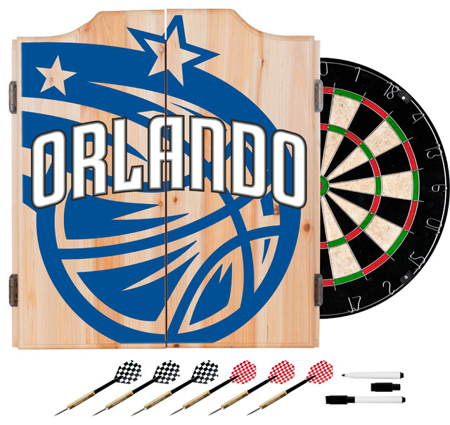 NBA Dart Set With Darts and Board, Fade, Orlando Magic