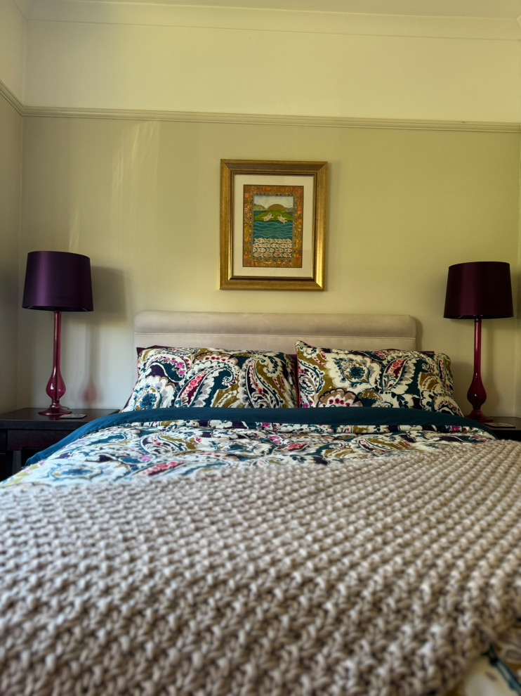 Ambient guest bedroom rejuvenation