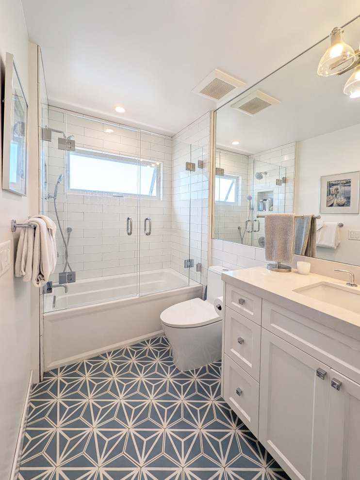 Extensive Remodel, New Second Floor and Roof Deck in La Jolla