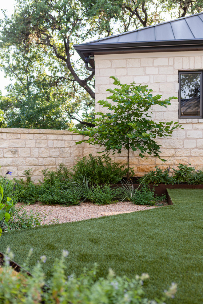 Westlake Hills Courtyard Contemporary Landscape Austin by