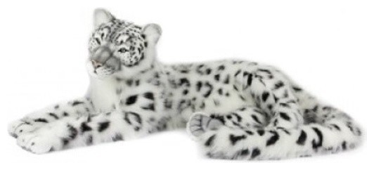 life size snow leopard stuffed animal