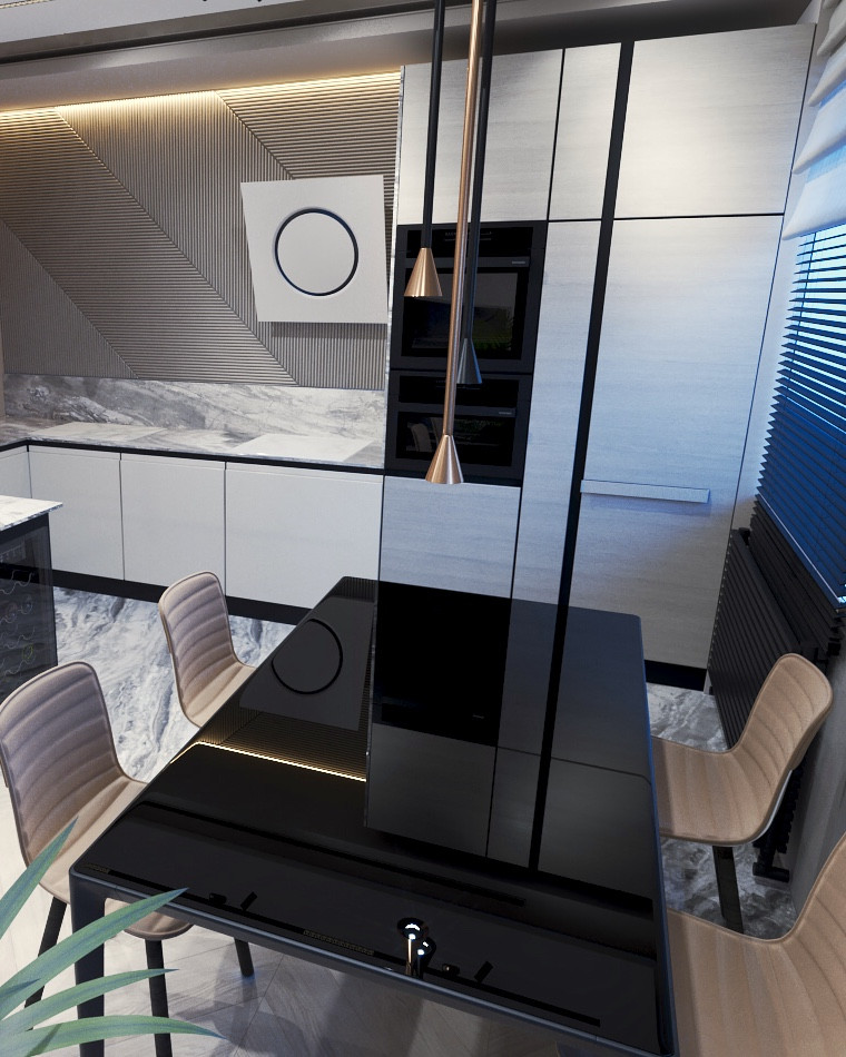 Современная квартира в доме 50-х гг., 20-го. столетия