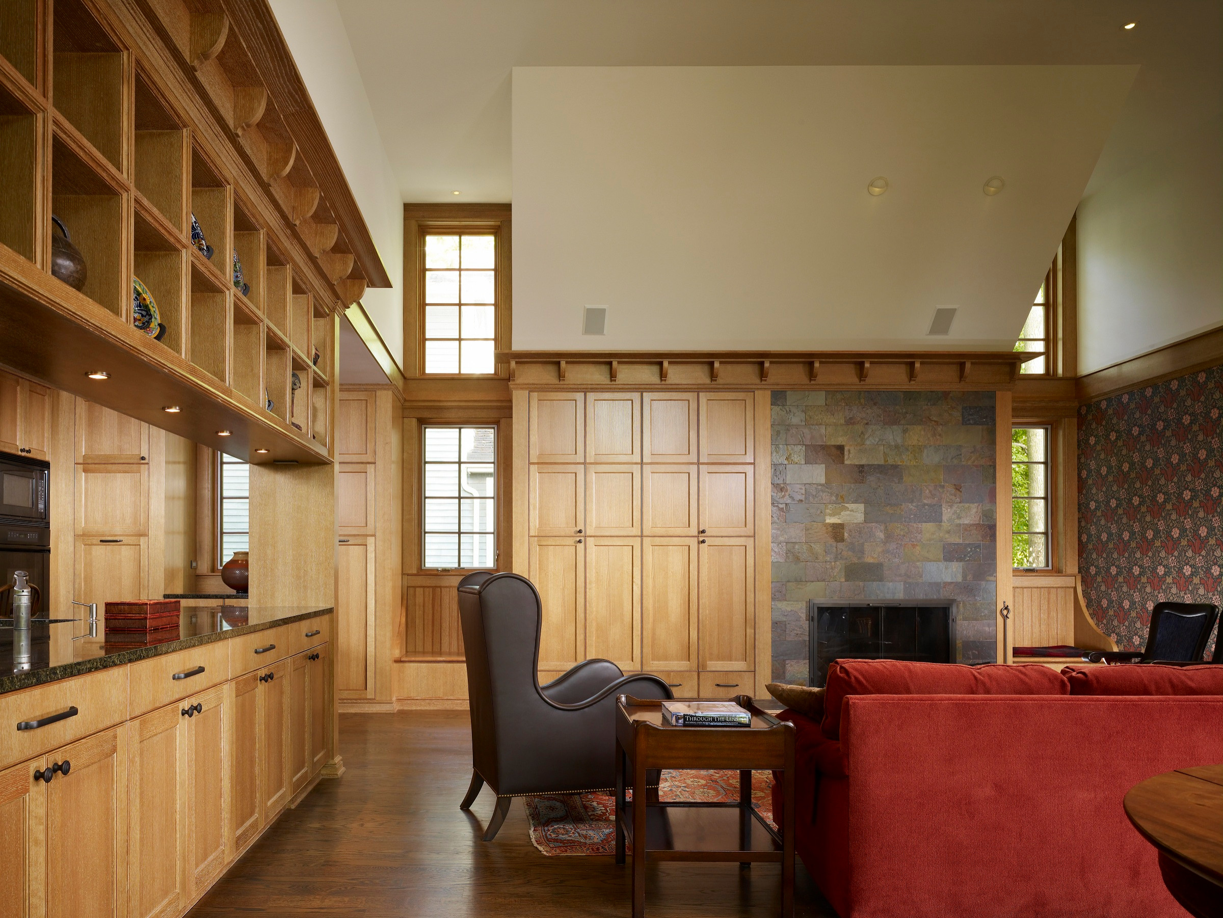 Modern Shotgun House Interior
