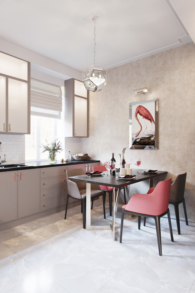 Таунхаус неоклассика Кофейный