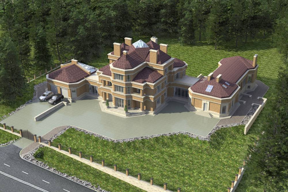 Жилая резиденция у Медного Озера