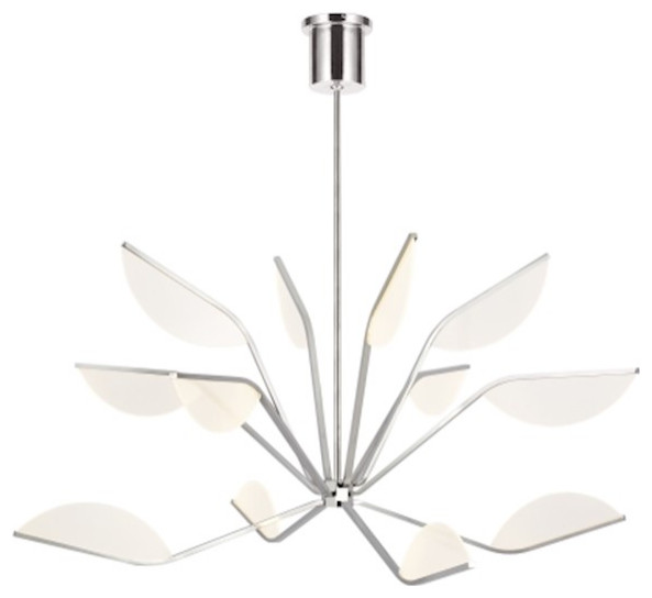 Tech Lighting Belterra 48" Chandelier, Polished Nickel 700BLT48N-LED930 ...