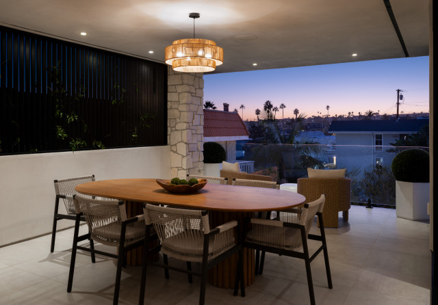 Covered Outdoor Dining Patio contemporary-terrace