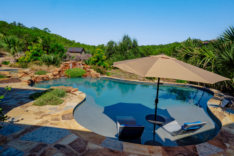 Freeform - Doggett - Spicewood - Rustic - Pool - Austin - by Cody Pools ...