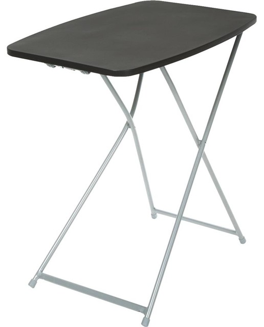 Cosco Home and Office Personal Black Tray Table, 37-129-BLK4