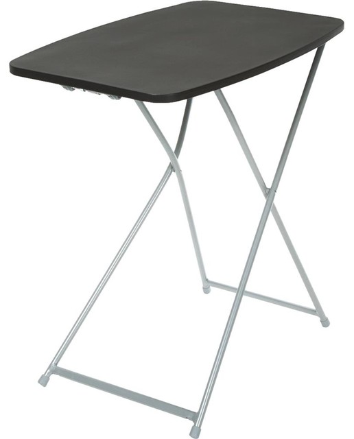 Cosco Home and Office Personal Black Tray Table, 37129BLK4 Folding