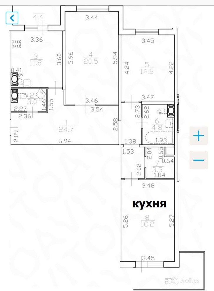Интерьеры современных трехкомнатных квартир в московских ЖК