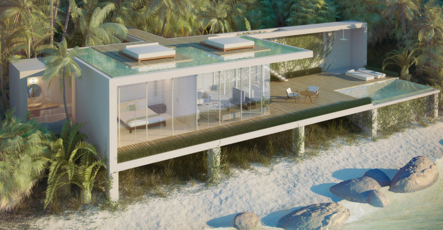 Resort Villa tropisch-haeuser