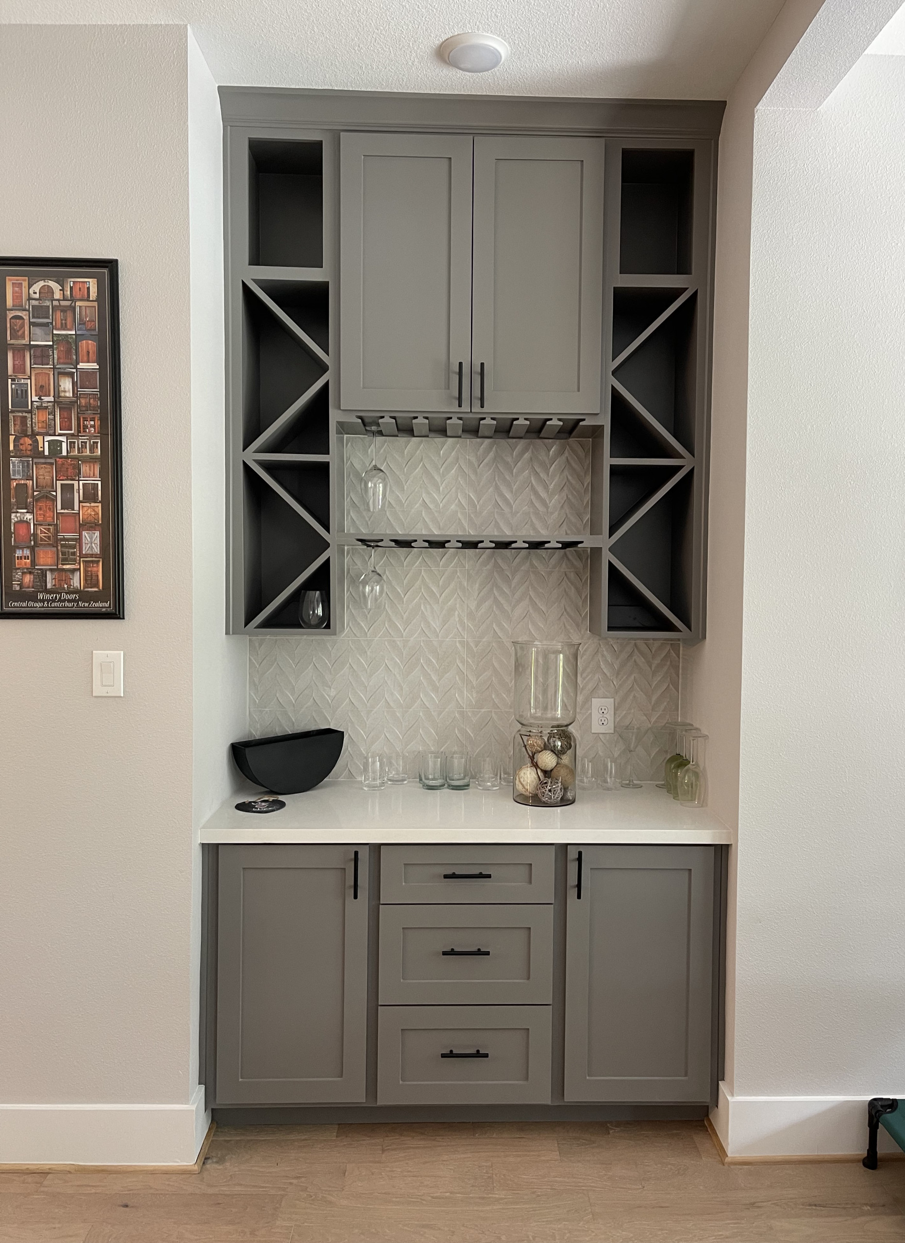 Custom Butler Pantry in Cypress, TX