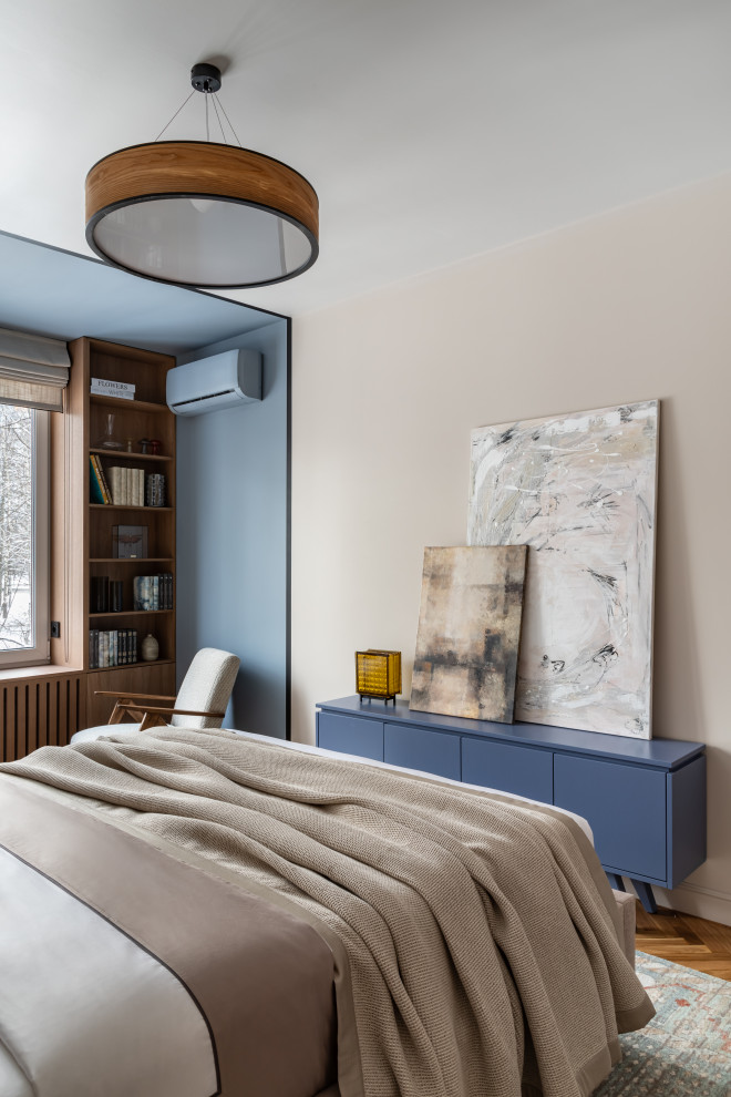 Уютная однокомнатная квартира с большим окном