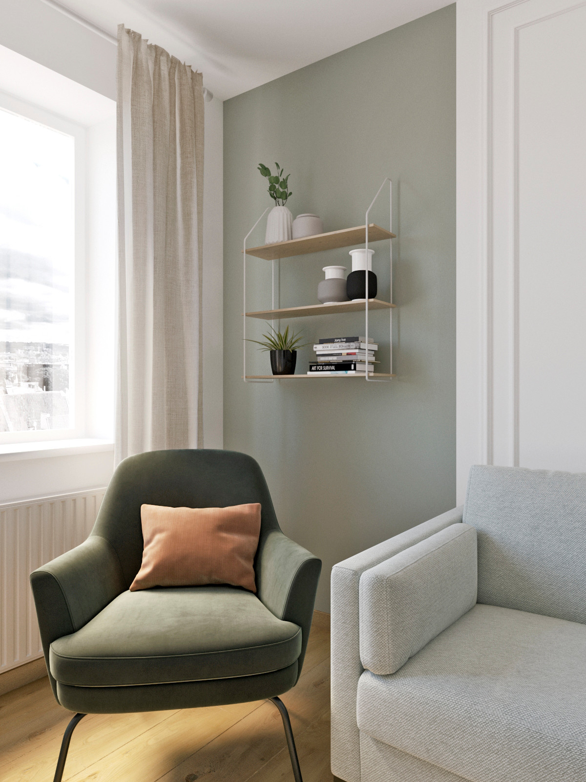 Трехкомнатные апартаменты в Таллине.