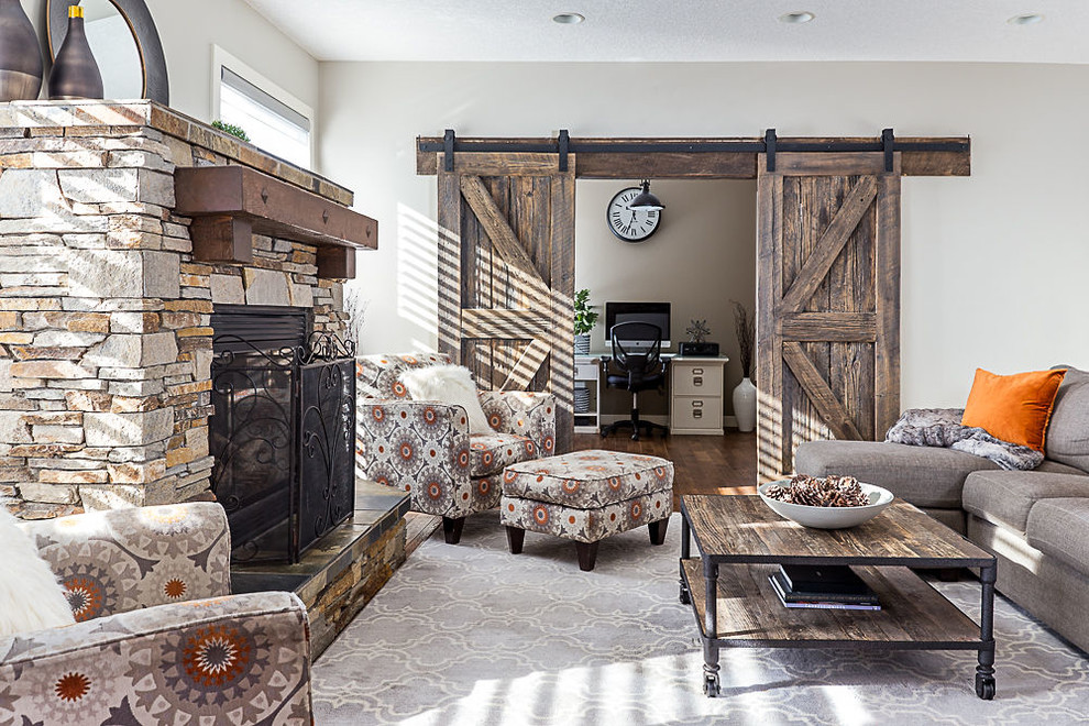 Rustic Family Room Refresh