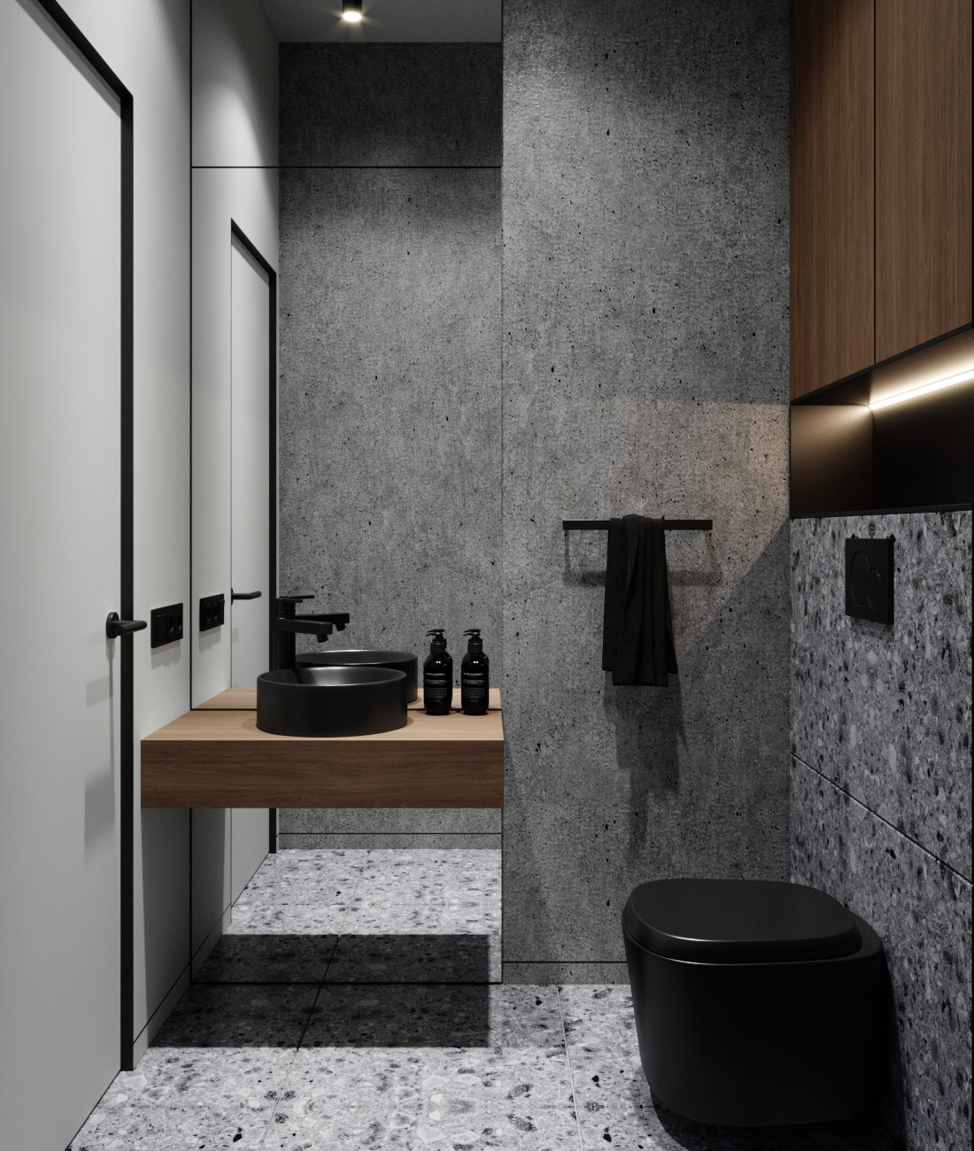 Квартира с тех. комнатой