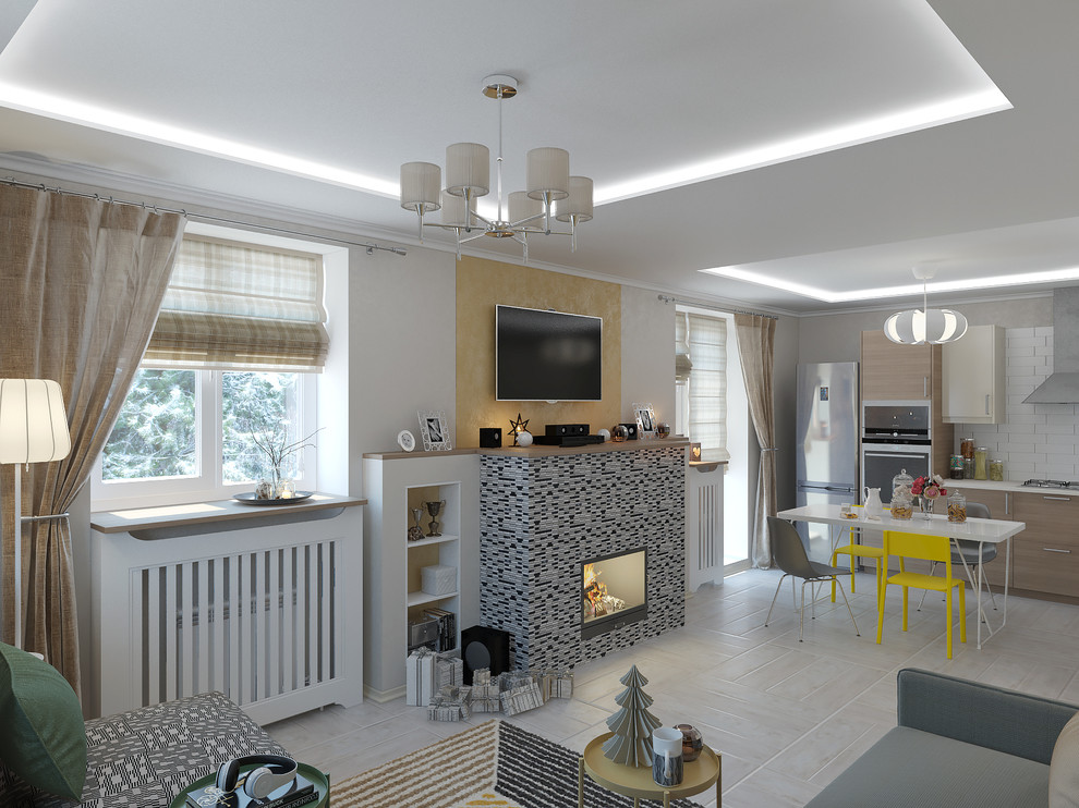 Дом, где живут и кот, и собака)