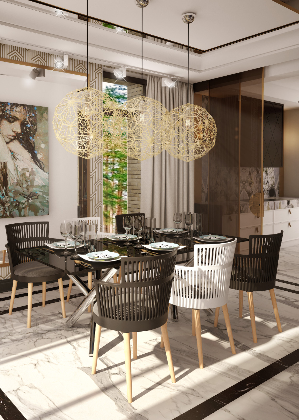 Гостиная -кухня