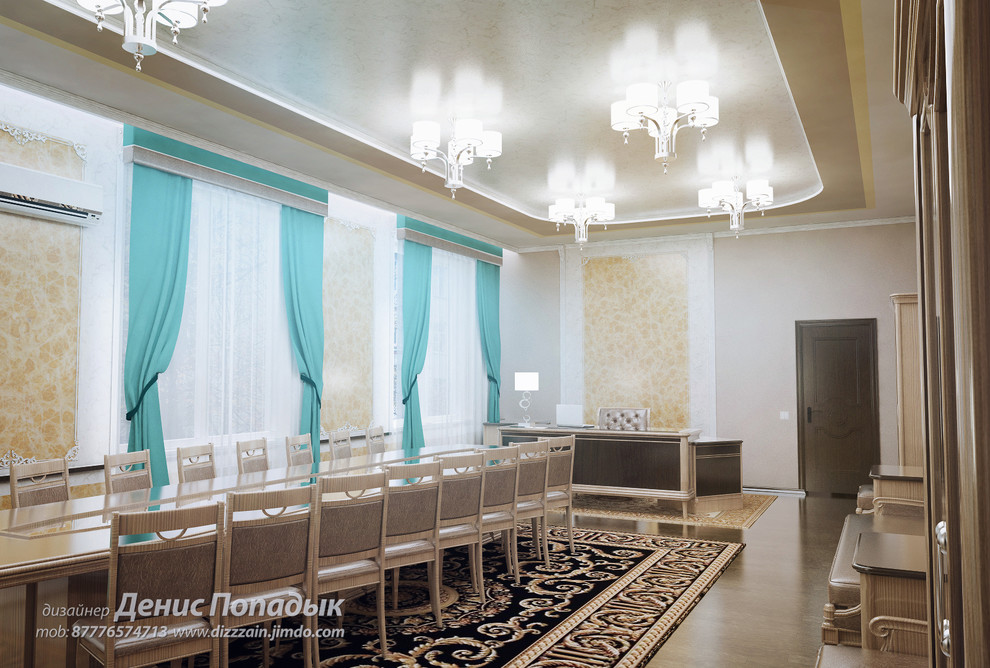 Проект интерьера КАБИНЕТА РЕКТОРА