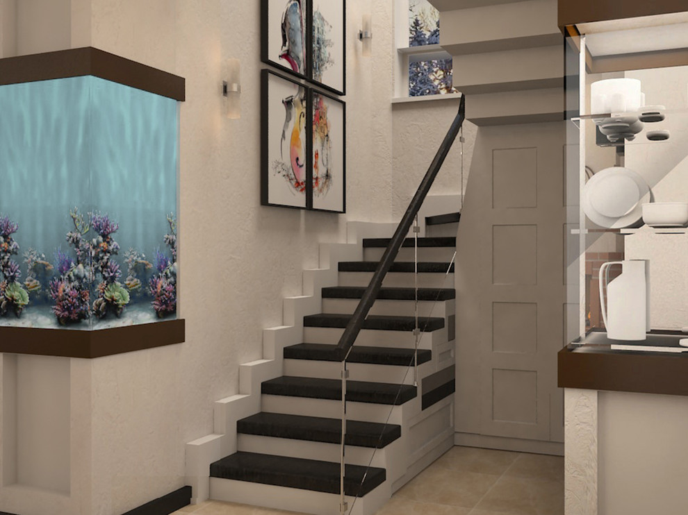 Кухня-гостиная в загородном доме, Лен. обл.