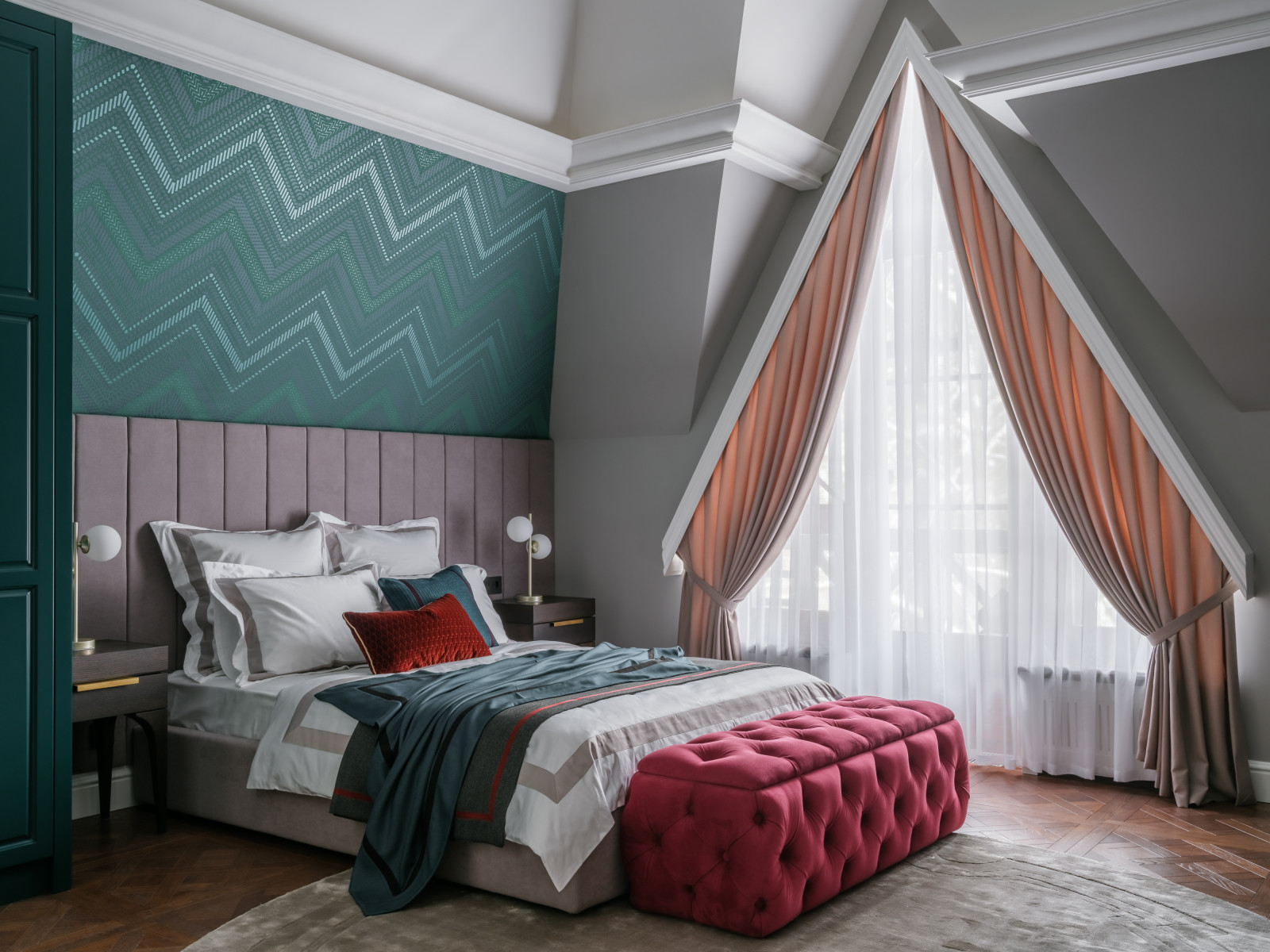 Стилизация загородного дома в КП Довиль