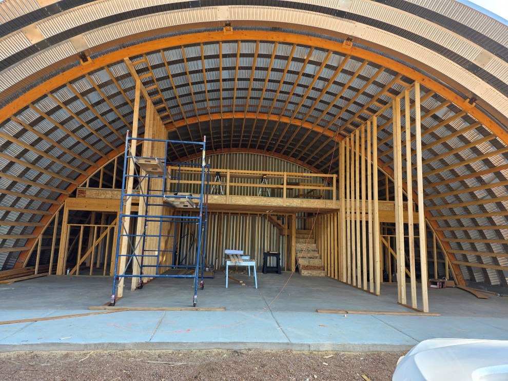 Quonset hut home in Florissant, CO