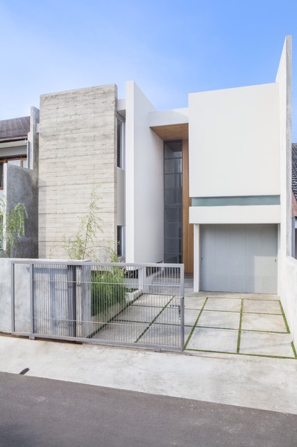 House at pasteur facade contemporaneo-facciata