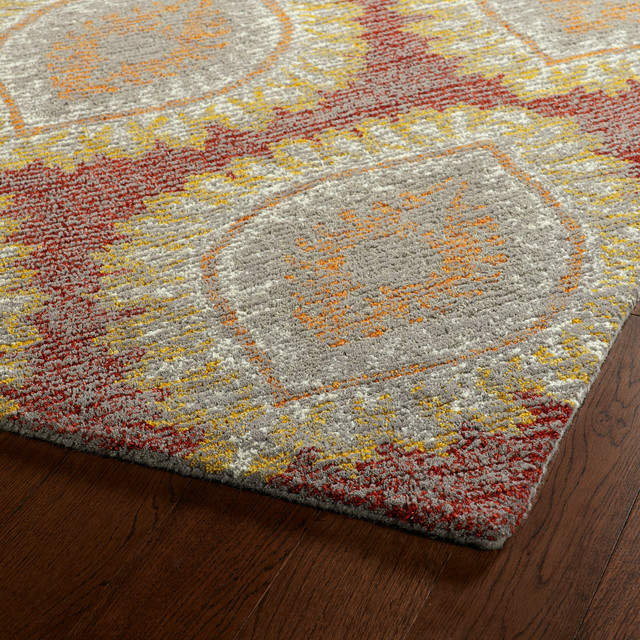 Kaleen Rugs Upstate Rug Kaleen Hand-Tufted Montage Collection Rug, 2'x3' - Contemporary - Area ...