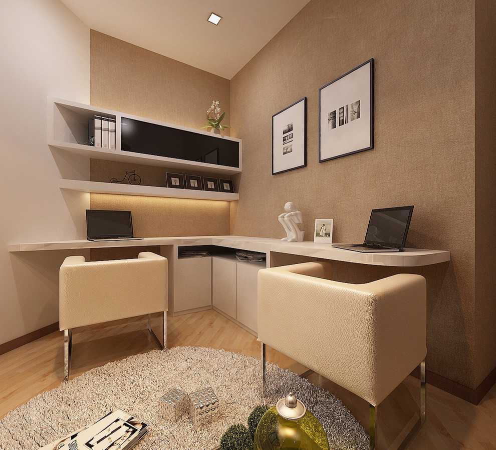 Photo of a modern bedroom in Singapore.