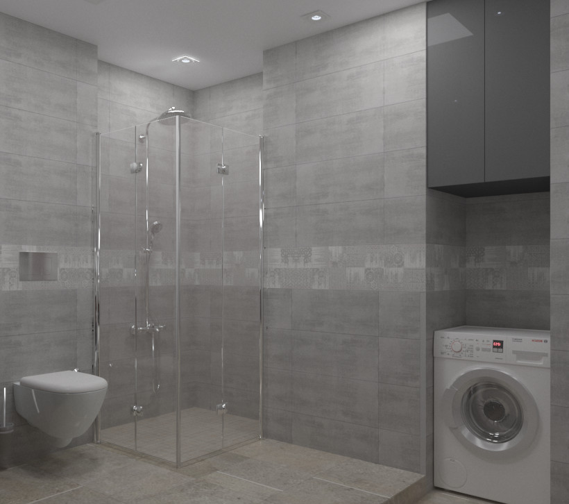 Дизайн проект однокомнатной квартиры для молодой девушки