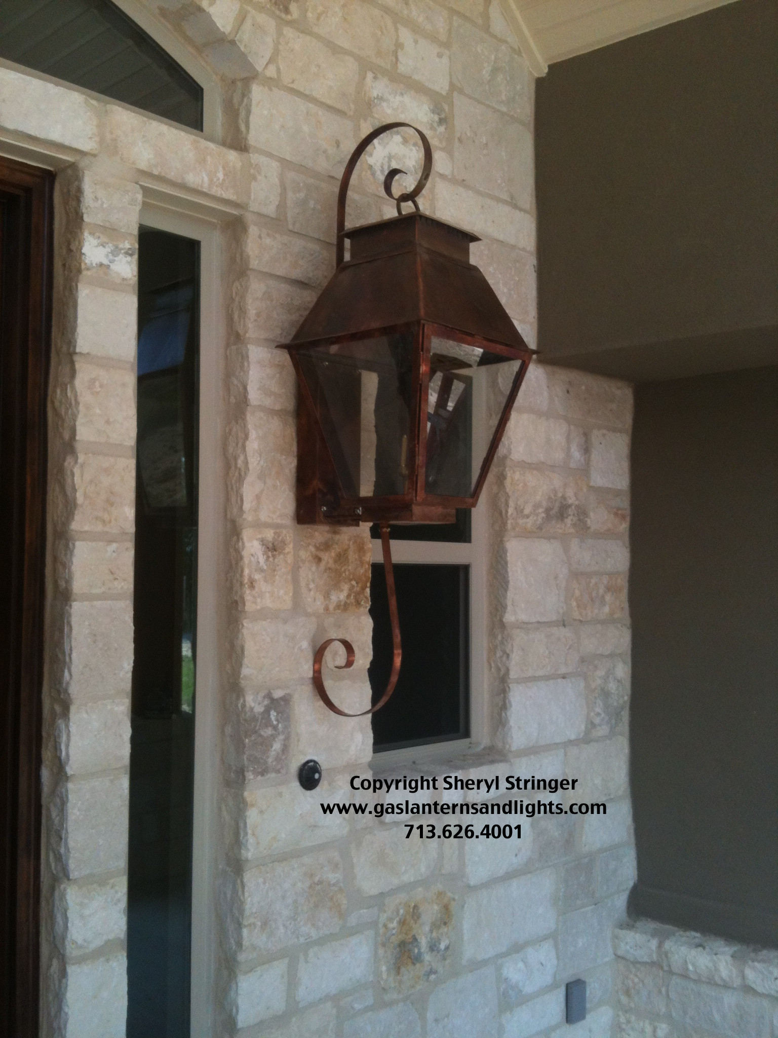 Hill Country Style Home with Gas Lanterns