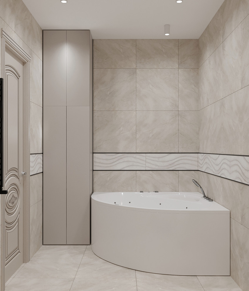 Дизайн проект ванной и санузла ул. Новая