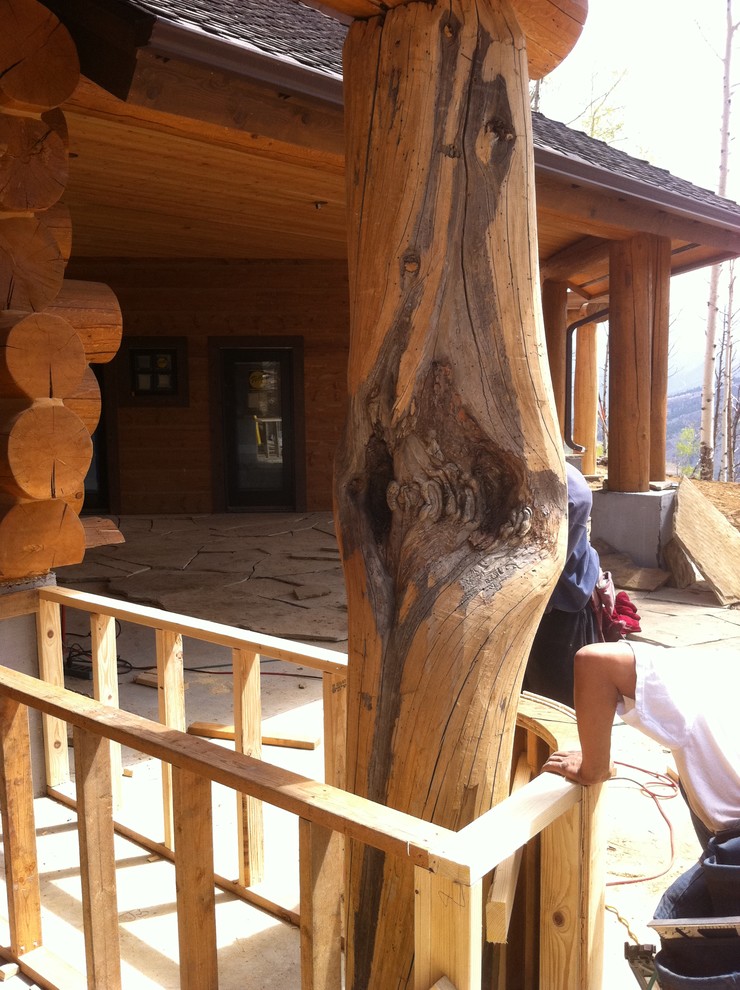 Kremlin Ranch Log Home Build