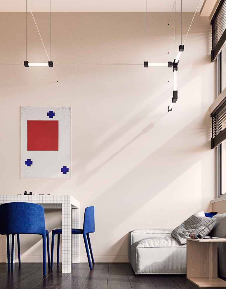 Дизайн-проект Ячейки типа F в доме наркомфина