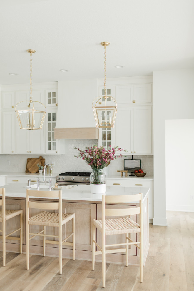 Transitional home design photo in Omaha