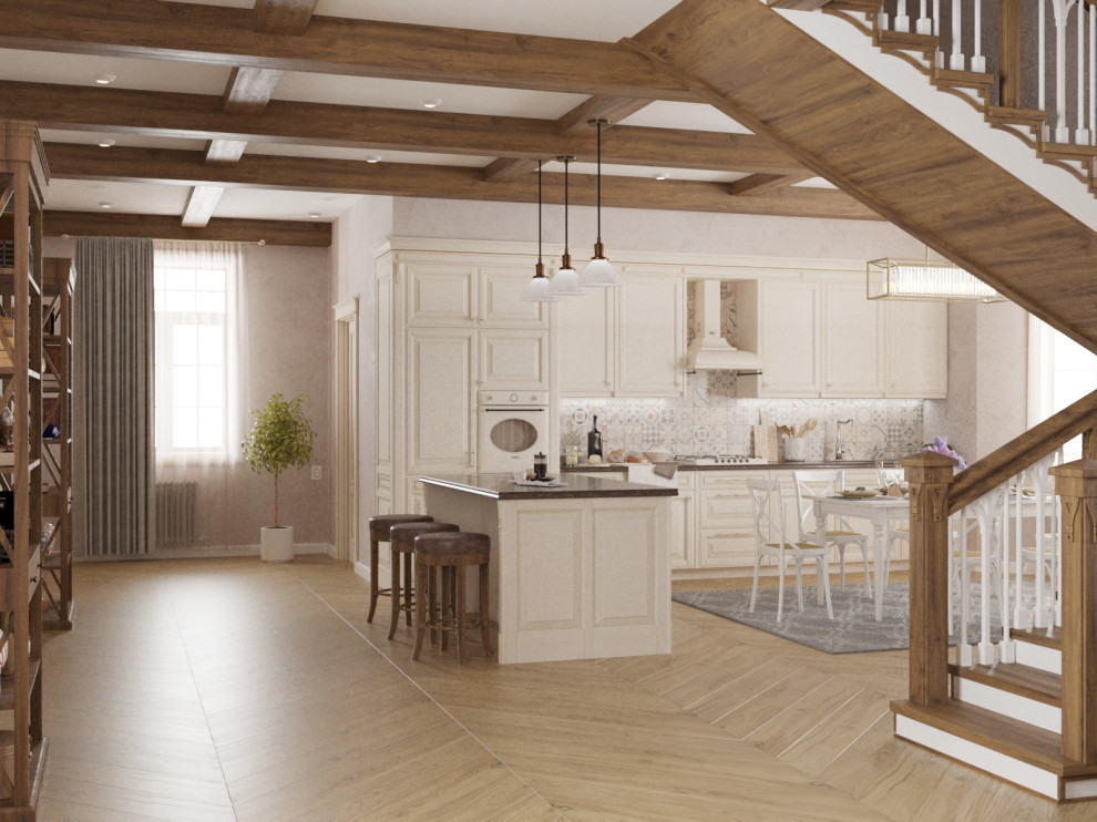 Дизайн частного дома в стиле шале