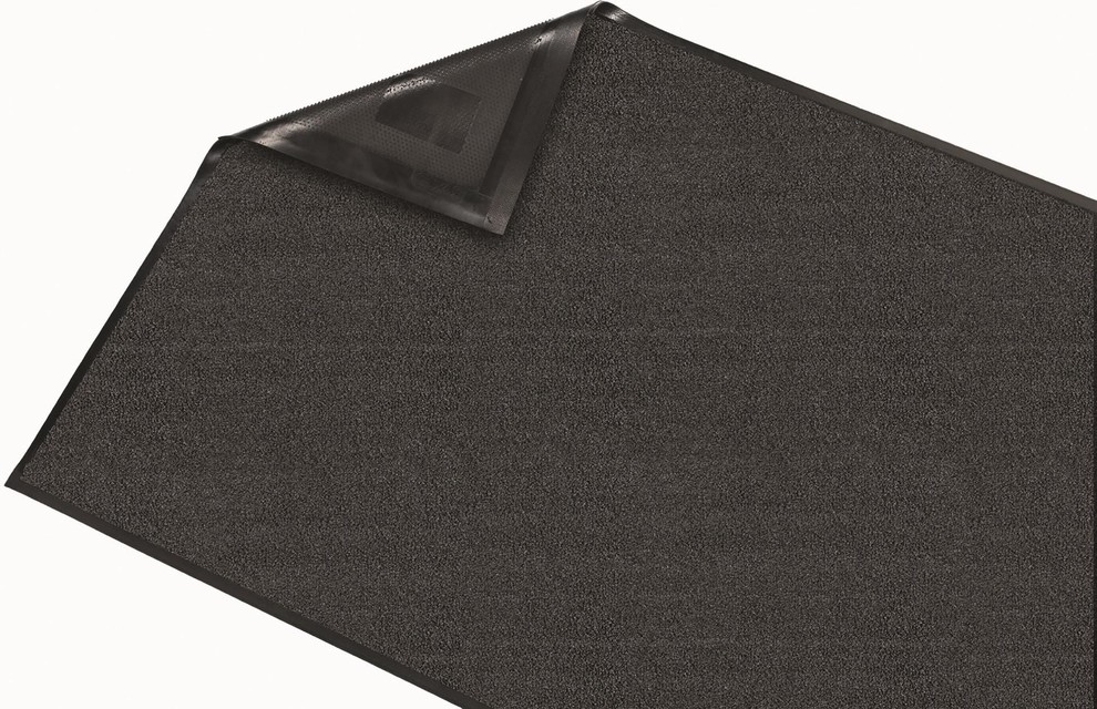 Guardian Platinum Series Indoor Wiper Floor Mat, Gray, 4'x4'