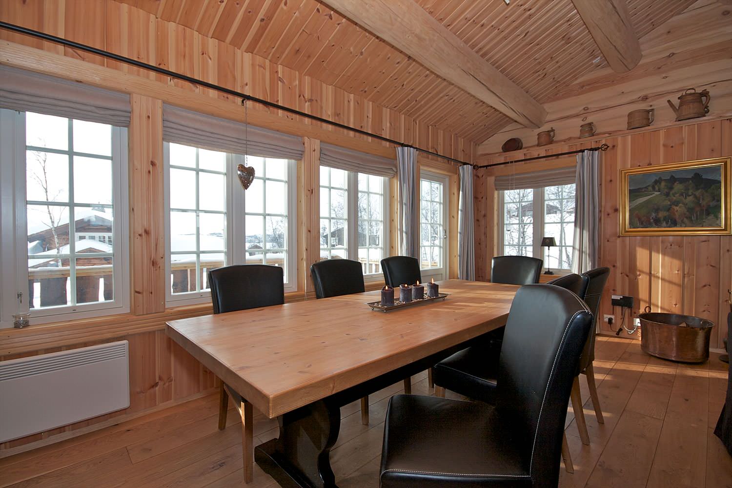 Интерьер каркасного дома