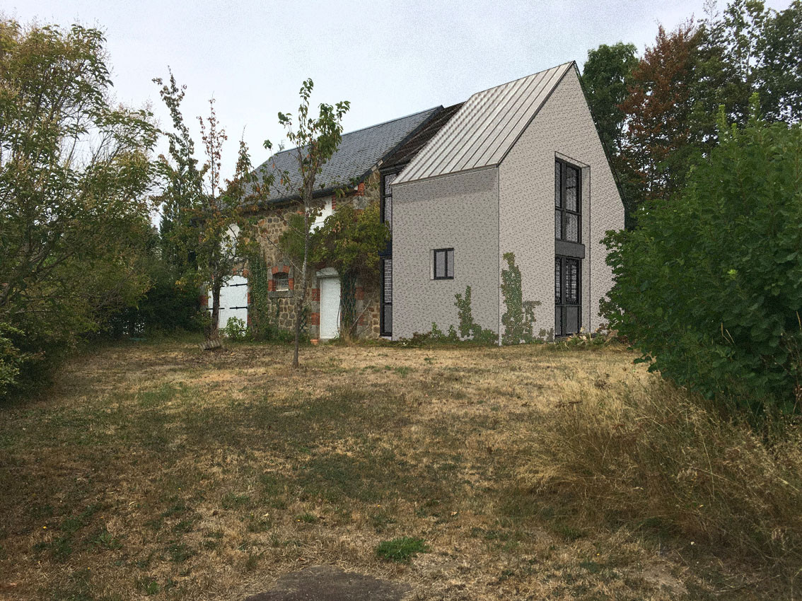 EXTENSION à CHAMPAGNAC (Le bourg)