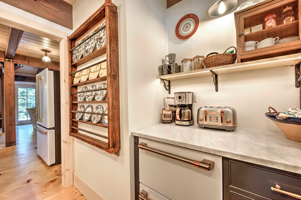 Rustic Ski Chalet Kitchen - West Dover, VT