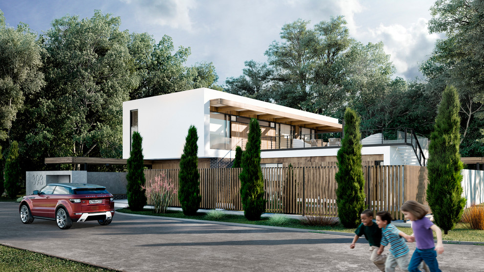 Загородный дом общей площадью 400 кв.м.