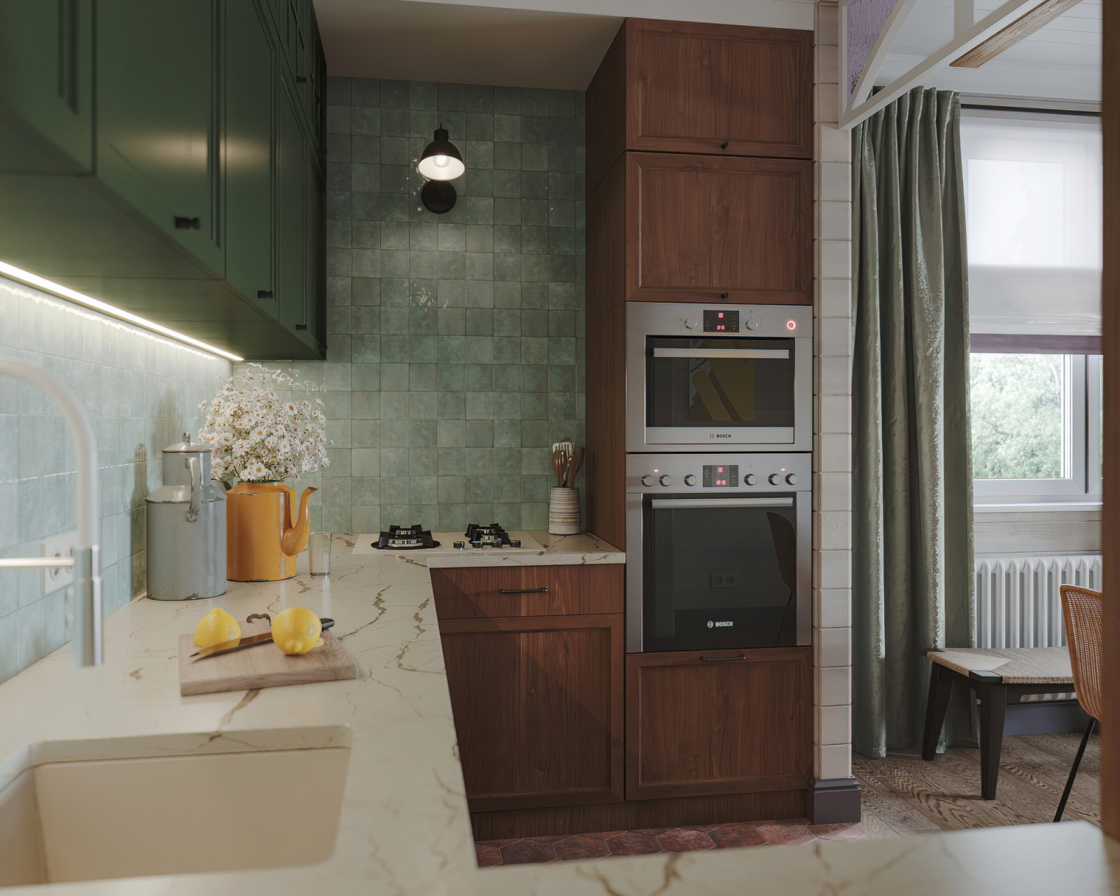 Загородный дом для молодой семьи с котами