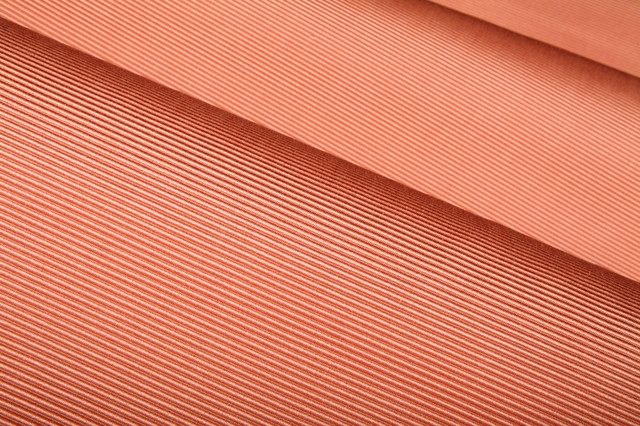 Line Up Upholstery Fabric in Peach