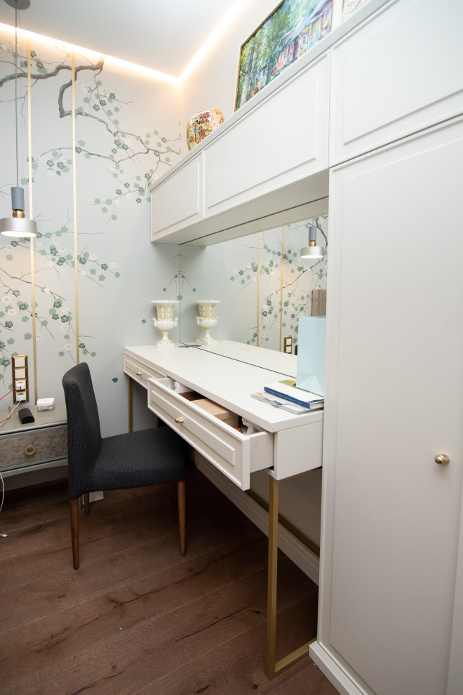 Меблировка спальной комнаты в стиле неоклассика