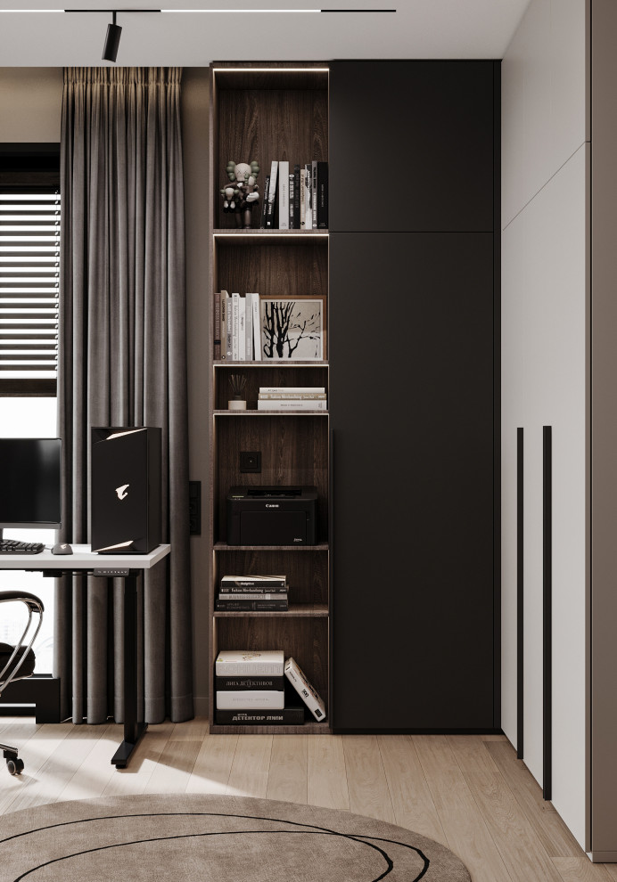 Интерьер квартиры в ЖК "Метрополия"