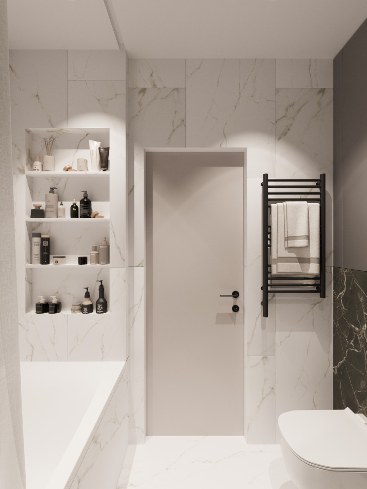 Дизайн-проект - Евротрешка 66 м2 для молодой многодетной семьи