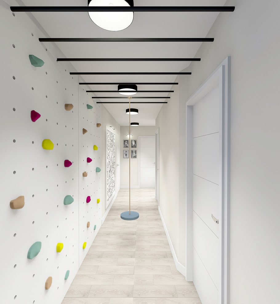 Проект квартиры в современном стиле "Территория детства"